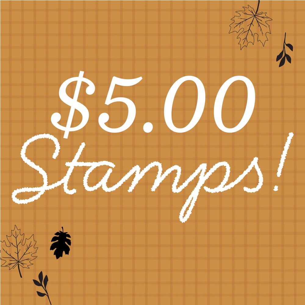 $5.00 Stamps!
