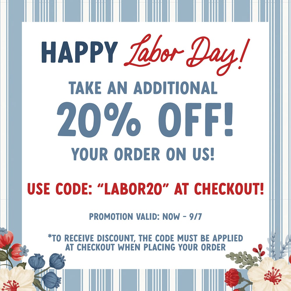 Labor Day Sale!