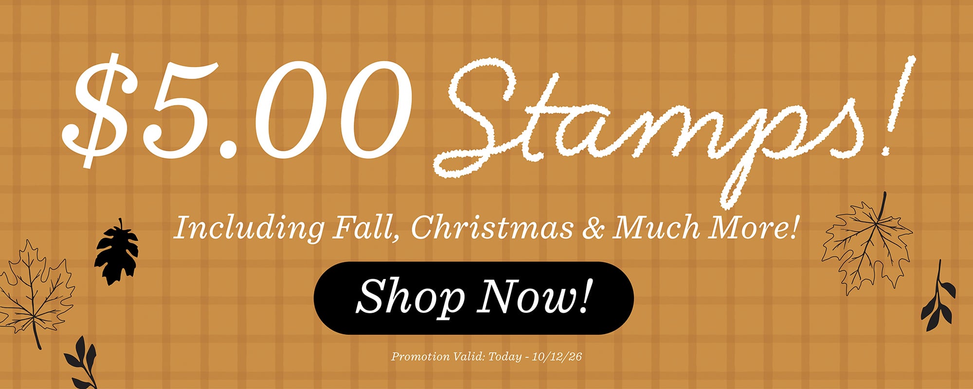 $5.00 Stamp Sale
