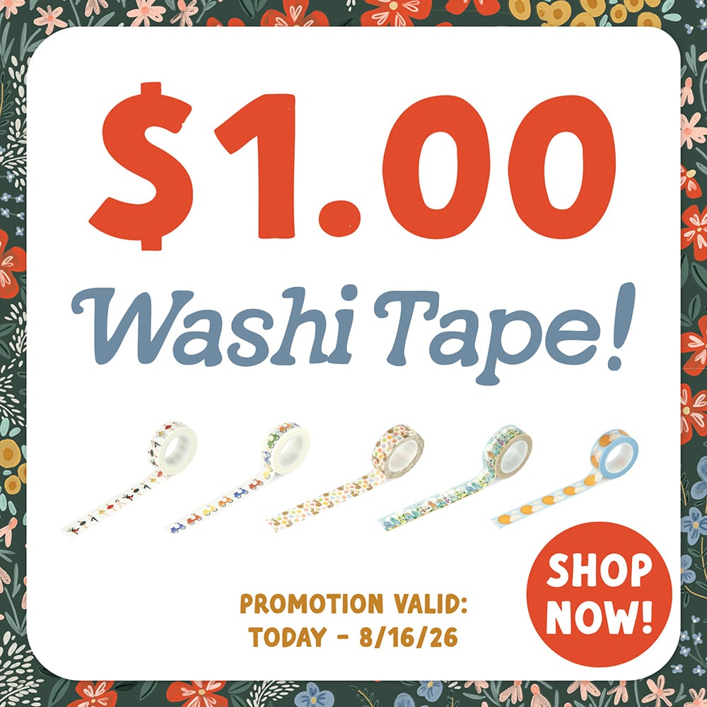 $1.00 Washi Tape!