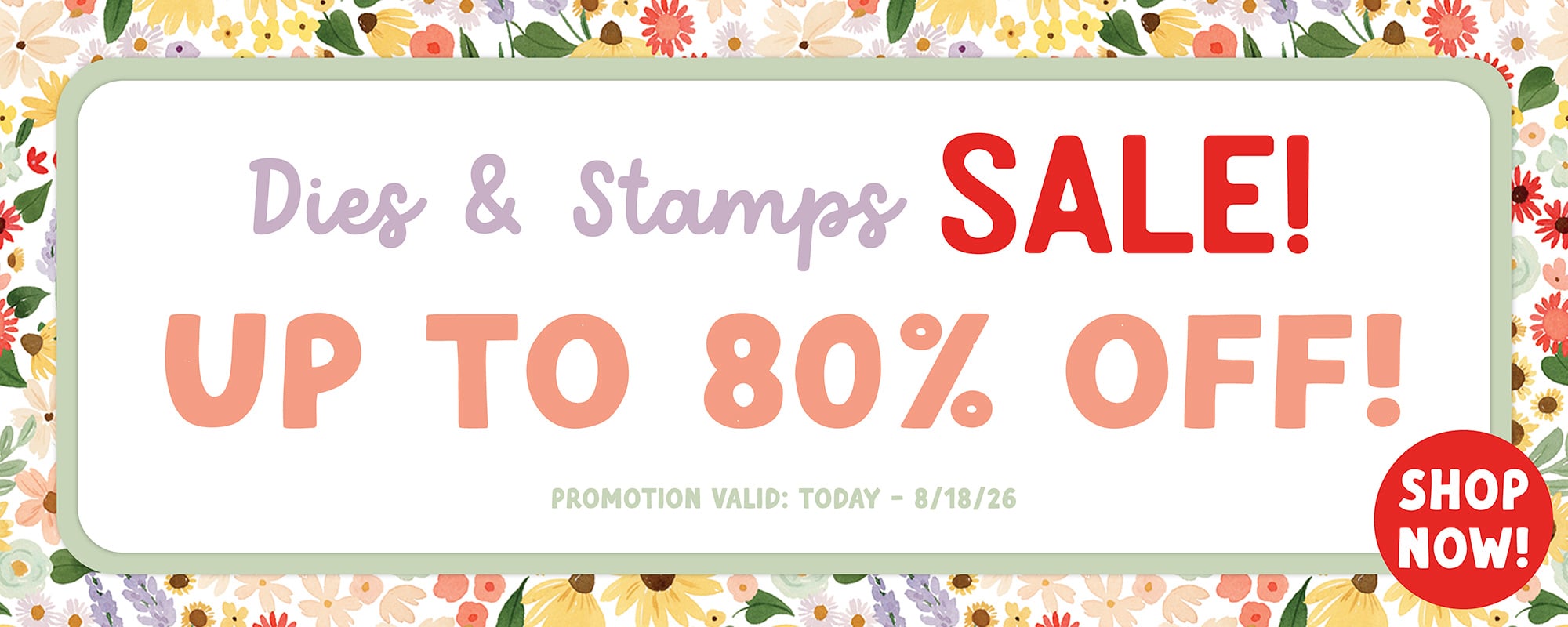 Dies &amp; Stamps Sale