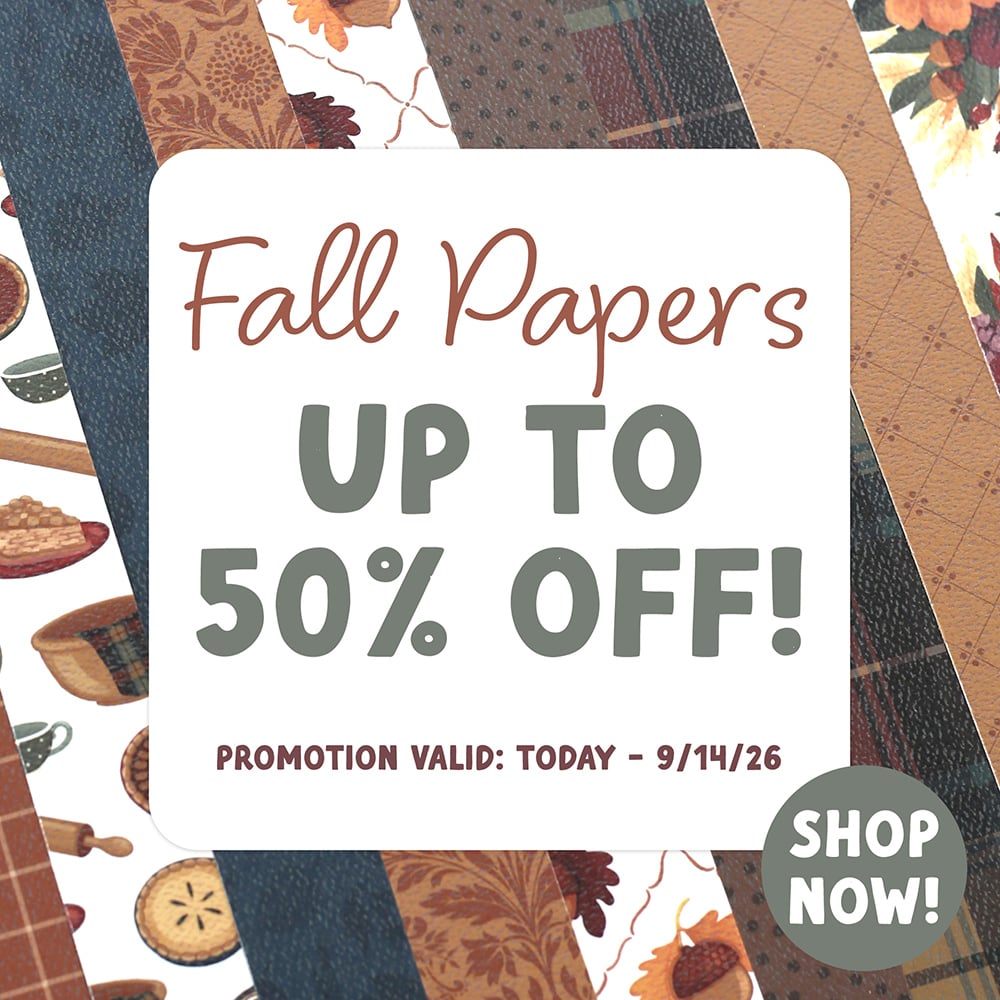 Fall Papers up to 50% Off