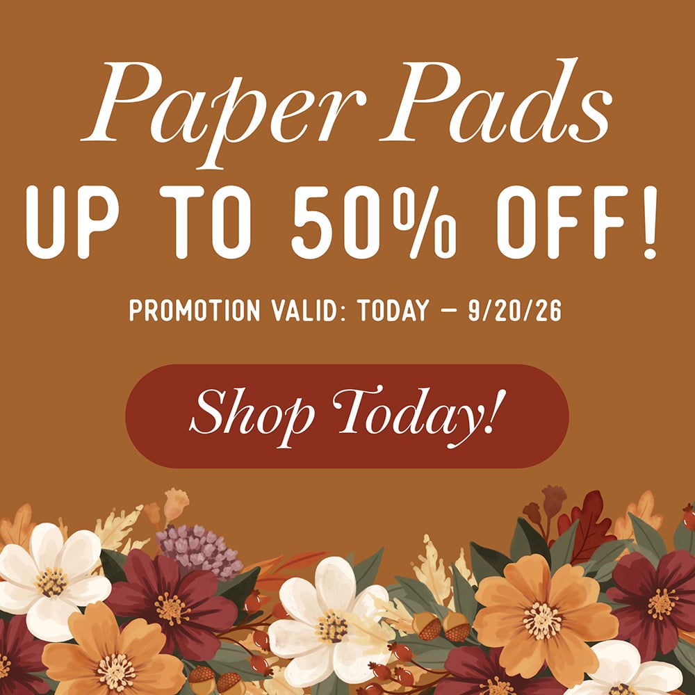 Paper Pads up to 50% Off