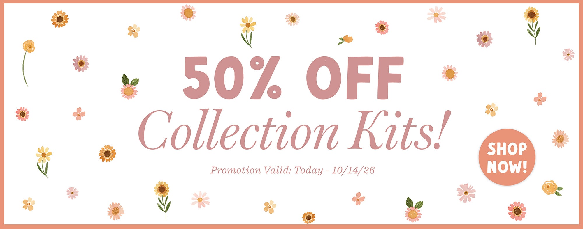 50% Off Collection Kits