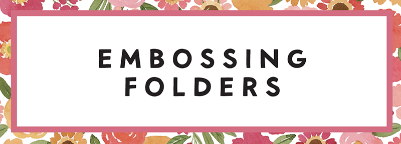 Echo Park Paper clearance embossing folders