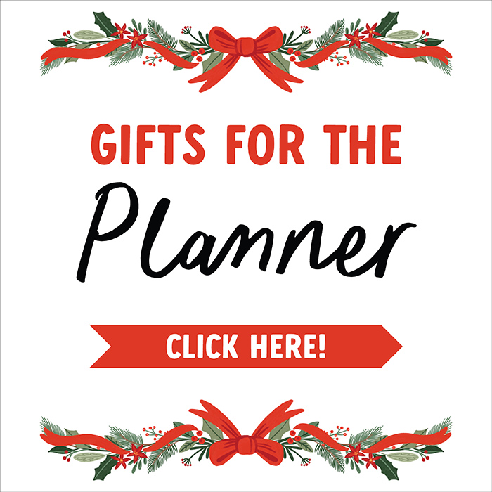 Echo Park Paper gifts for the planner