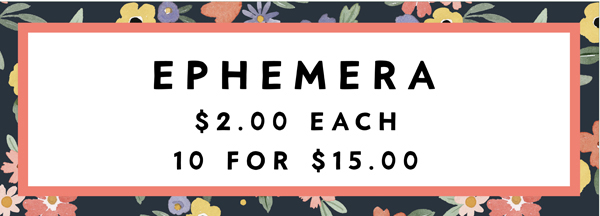ephemera