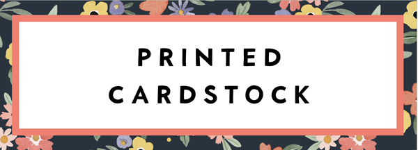 printed cardstock