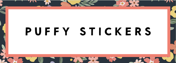 puffy stickers